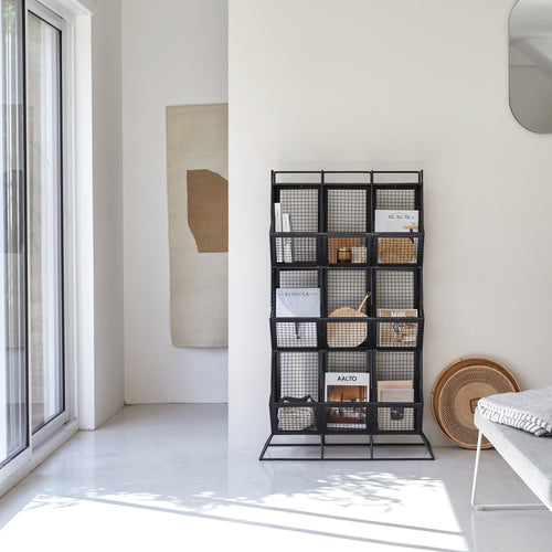 Tikamoon Metalen plank - Zwart - vtwonen shop