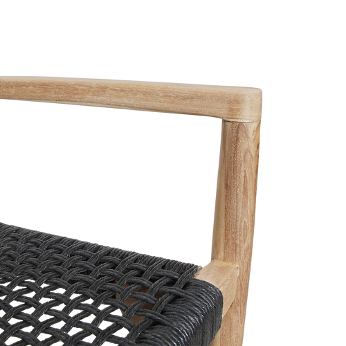 Raw Materials tuinstoel met armleuning Verano - Zwart - vtwonen shop