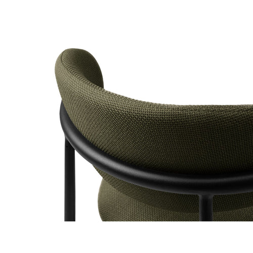 Set van 2 stoelen Nina structurele stof groente - 52x55x78cm