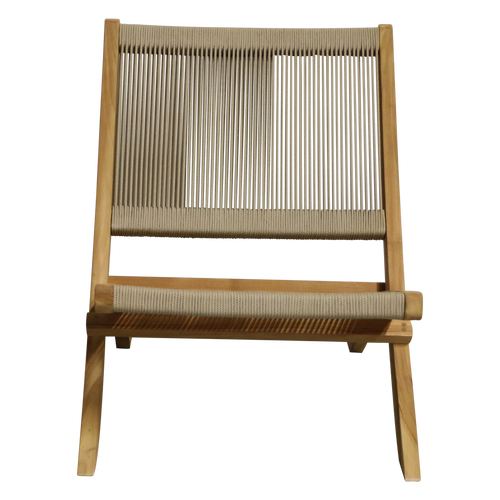 Raw Materials lounge tuinstoel Rope - Naturel - vtwonen shop