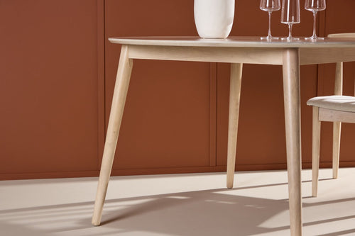 BRAM  eetkamertafel Ulborg - whitewash
