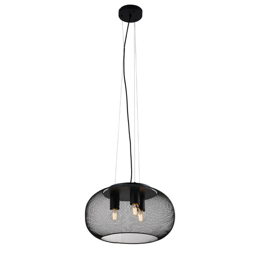 Lighto | Moderne hanglamp zwart 3-lichts | Senna - vtwonen shop