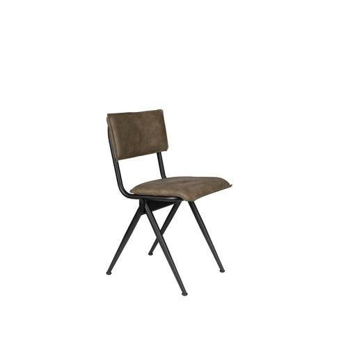 Dutchbone New Willow Eetkamerstoelen Army - Set van 2 - vtwonen shop