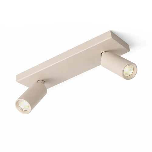 Freelight spot Scolo - 2 lichts - 28  x 12   cm - beige