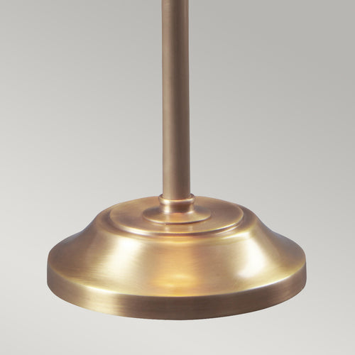 Elstead Provence - 1 lichte tafellamp antiek messing, E14