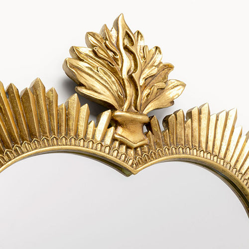 Kare Design Spiegel hart goud 54x49cm