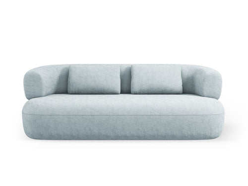 Micadoni Bank Jenny 3-zits, chenille, lichtblauw - 90x178x73cm