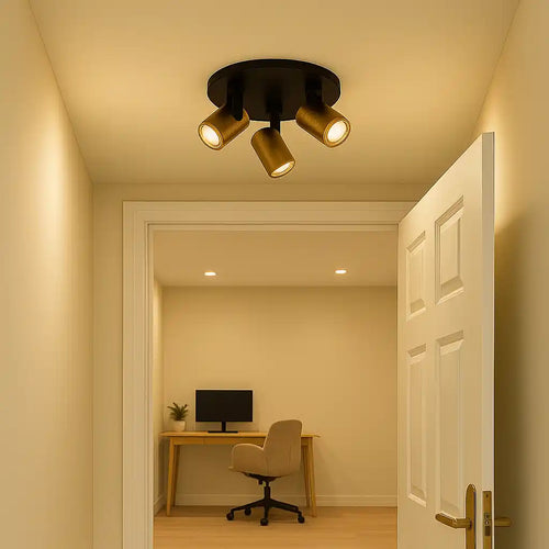 Highlight spot HALO - 3 lichts - 25  x 15   cm - zwart brons - vtwonen shop