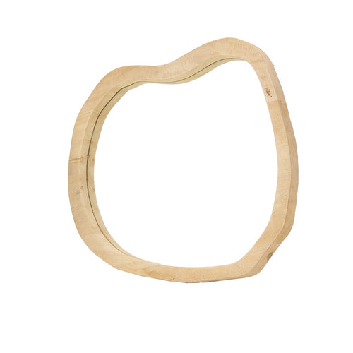 Giga Meubel Spiegel Eef - Organisch - Naturel - 60cm - vtwonen shop