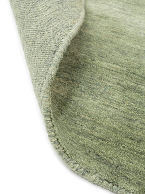 Vloerkleed MOMO Rugs Panorama Uni Rond Green 200 rond - vtwonen shop