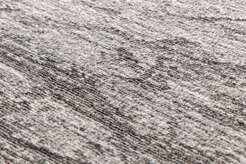 AFK Living vloerkleed Cliff - gerecyclede vezels - grijs - 160x230 cm