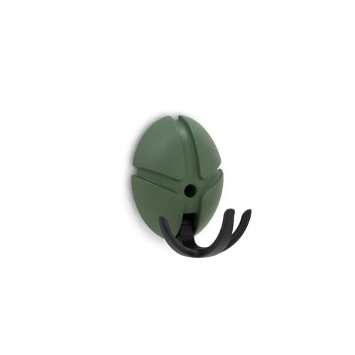 Spinder Design Wandkapstok Tick - Sage Green / Zwart