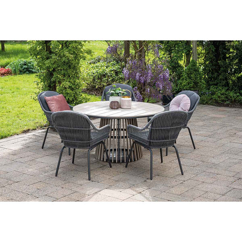 Garden Impressions tuinset Yima - Annie licht grijs - 6-delig