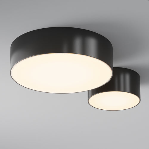 Maytoni Outdoor - Plafondlamp Zon IP - Zwart - Ø22 - vtwonen shop