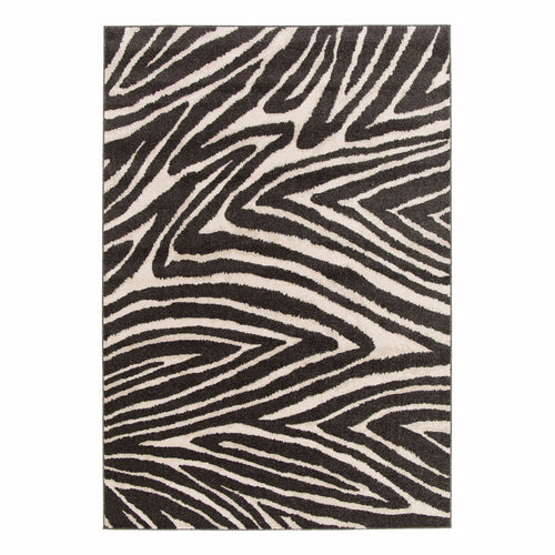 AFK Living vloerkleed Buffon - zeer zacht - zwart - 200x290 cm