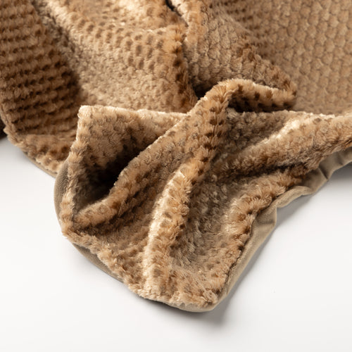 MICKY - plaid 150x200 cm - fluffy - Cuban Sand - beige