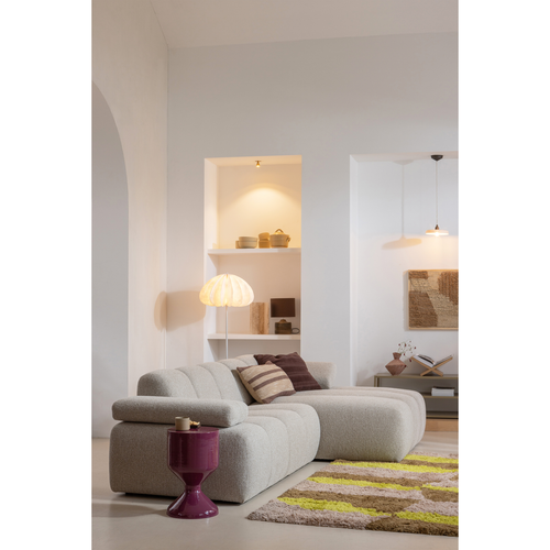 WOOOD vloerlamp Dalia - Papier - Wit - 150xØ50 cm - vtwonen shop