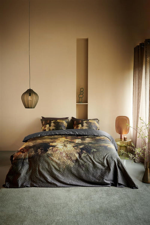 Kardol dekbedovertrek Presence - 140x200/220 cm - goud - vtwonen shop