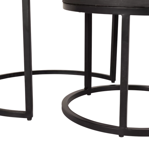 Starfurn  salontafel  - zwart - 61x61x45cm - vtwonen shop