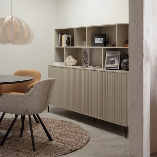 WOOOD opzetkast New Gravure - Grenen - Dust - 56x200x30