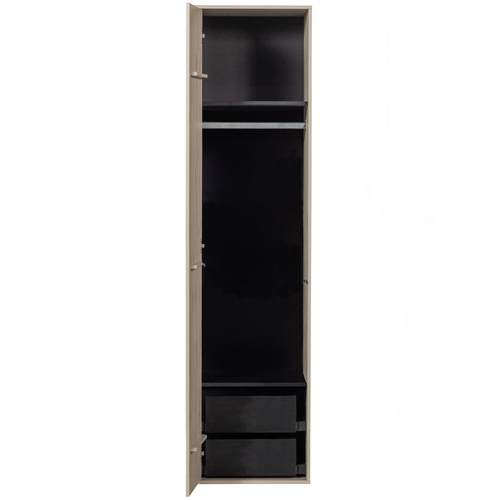 vtwonen kast single Daily - Grenen - Dakargrau - 200x50x58 - vtwonen shop