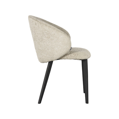 LABEL51 Eetkamerstoel Logan - Beige - Zithoogte 46cm - Set van 2 - vtwonen shop