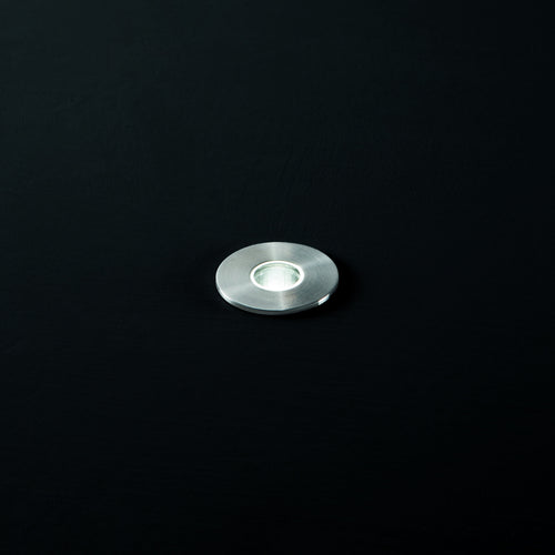 Ideal Lux ROCKET-ULTRAMINI 2,8 cm LED inbouwspot staal 3000K IP67 Driver vereist