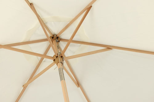 Nest outdoor Edit verstelbare parasol wit - Ø 2,5 meter - vtwonen shop