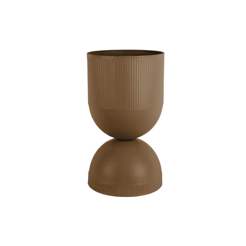 Present Time bloempot Tonar Large - bruin - Ø25.5cm