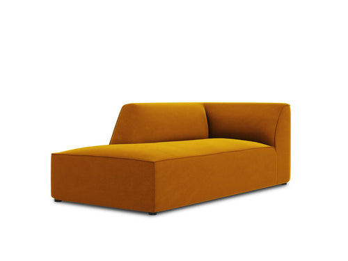 Micadoni linker meridiaan Ruby flueel, geel - 180x93x69cm