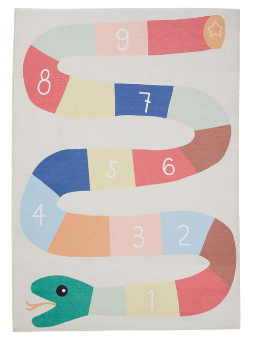 benuta kindervloerkleed Pepe - veelkleurig - 120x170 cm