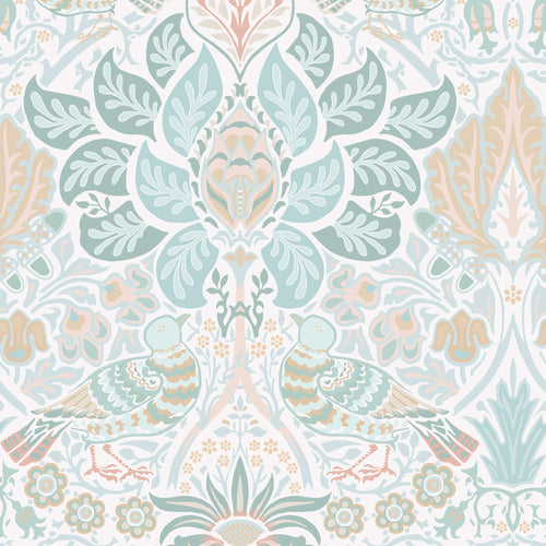 William Morris at Home Vliesbehang - Dove & Rose Haze - 1000x52 - vtwonen shop