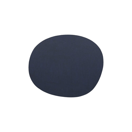 S|P Collection - Placemat 43,5x36,5cm organisch donkerblauw Dinner - Set van 4