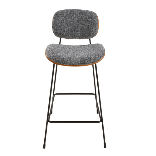 Signature - OLYMPIA Set van 2 stoelen - Grijs - 94,5x48,5x51 cm