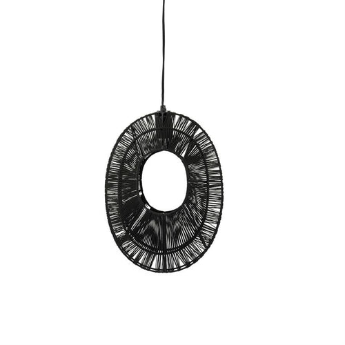 FurniLux Hanglamp ovo  2 - black - 29x15x40 cm - vtwonen shop