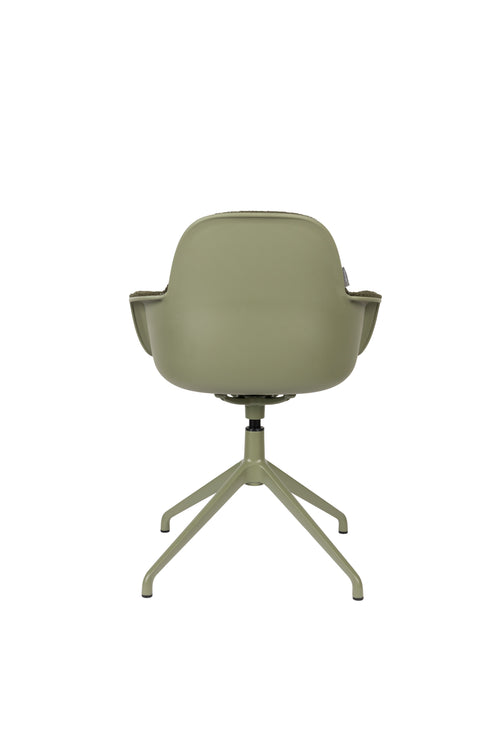 Zuiver Albert Kuip Swivel Eetkamerstoelen Groen - Set van 2 - vtwonen shop