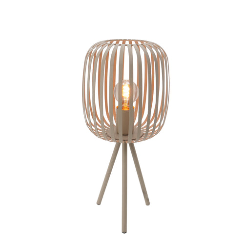 EGLO tafellamp Romazzina - e27 - ø 20 cm - zandkleur - vtwonen shop