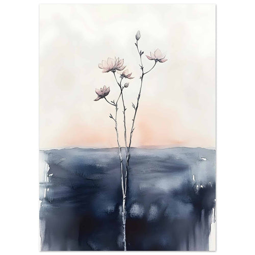 Artfulprints  Boho – Misty blossom   poster 50x70 cm - vtwonen shop