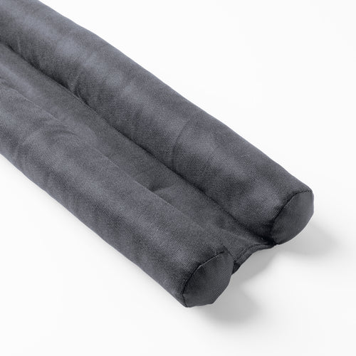 TITO - tochtrol 80x16x5 cm - dubbele tochtstopper - Charcoal Gray - antraciet