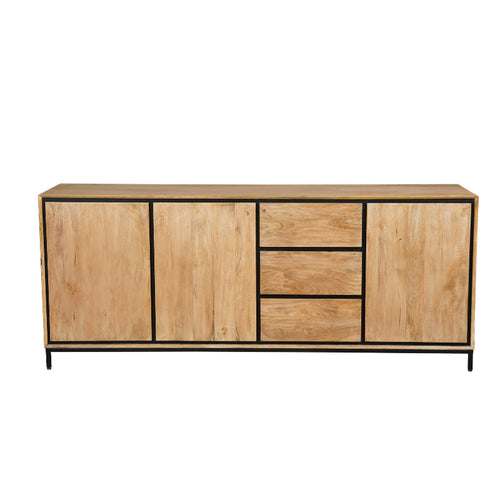 StarFurn Dressoir RichWood - Naturel Hout - 210x45x85cm - vtwonen shop