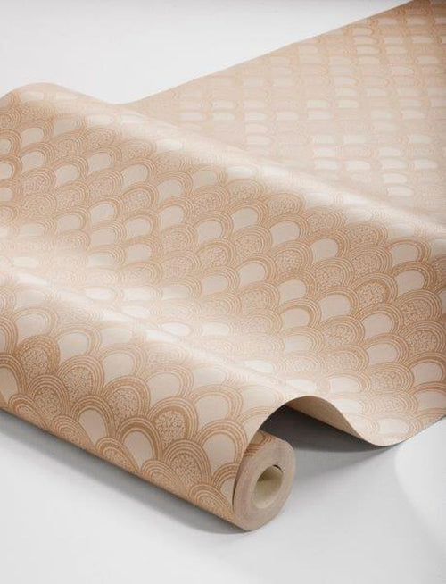 Borastapeter behang art deco motief roze - 53 cm x 10.05 m - 660854