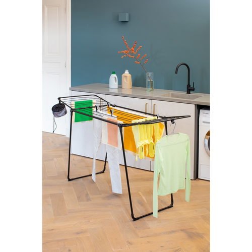 Brabantia HangOn Drying Rack Too, 18 meter - Matt Black