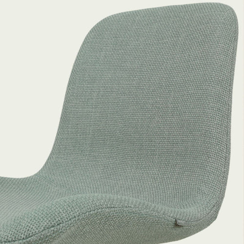 Nolon Nino-Fé barkruk saliegroen - zwart onderstel - 65 cm - vtwonen shop