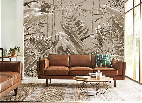 Catchii-Mural Jungle Forest sepia