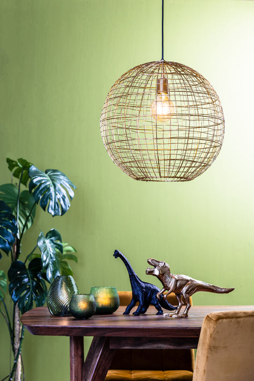 Light & Living hanglamp MIRANA - Ø46x43cm - goud