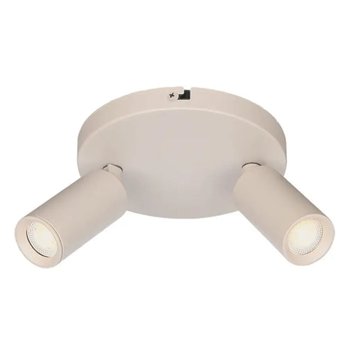 Freelight spot Scolo - 2 lichts - 15  x 12   cm - beige