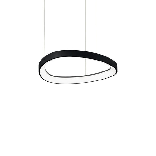 LED decoratieve geïntegreerde hanglamp zwart, 3000K