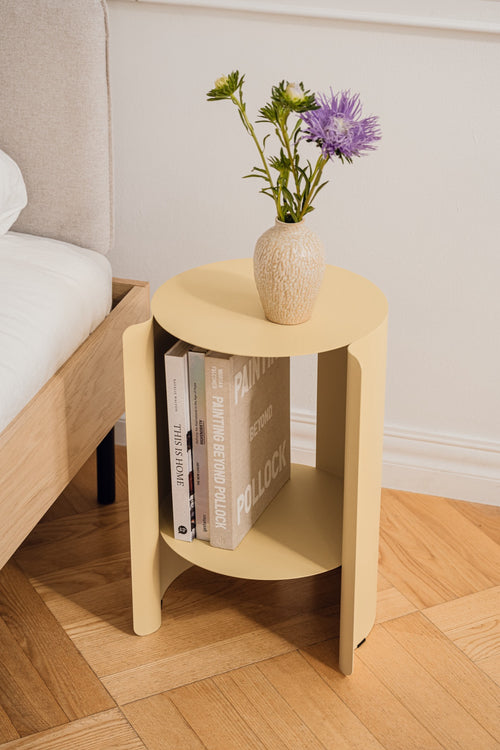 noo.ma WA Bijzettafel - Butter Yellow