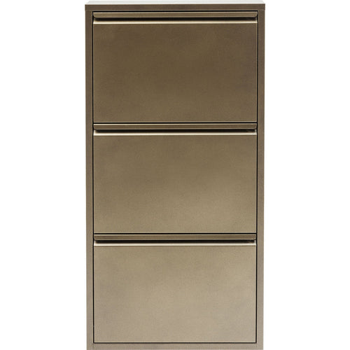Kare Design Schoenenkast Caruso - bronze - 3 laden - vtwonen shop
