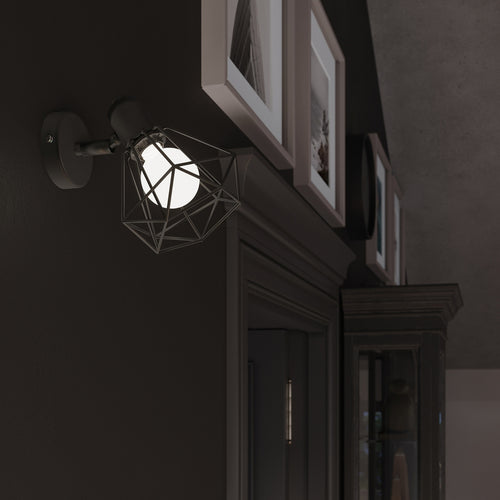 Sollux Lighting Plafondlamp ARTEMIS 3 zwart - 52x17x19cm